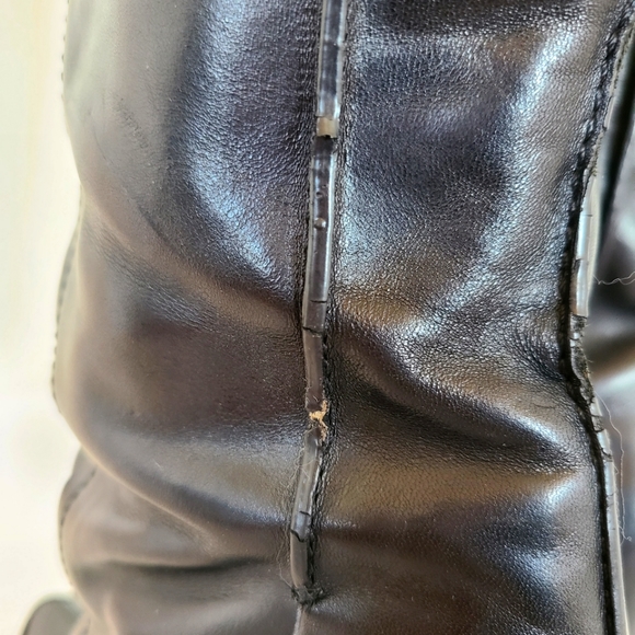 ALEXANDER WANG - Thigh high leather boots. - Picture 7 of 16